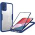 Pachet 360: Husa cu folie integrata pentru  Samsung Galaxy A13 4G Cover360 fata / spate - mov