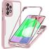Pachet 360: Husa cu folie integrata pentru  Samsung Galaxy A53 5G Cover360 fata / spate - albastru