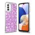 Husa pentru  Samsung Galaxy A14 4G, 5G cu sclipici Liquid Crystal Glitter, roz
