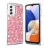 Husa pentru  Samsung Galaxy A14 4G, 5G cu sclipici Liquid Crystal Glitter, roz