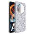 Husa pentru  Xiaomi Redmi A3 cu sclipici Liquid Crystal Glitter, magenta