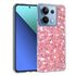 Husa pentru  Xiaomi Redmi Note 13 4G cu sclipici Liquid Crystal Glitter, roz