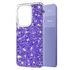 Husa pentru  Xiaomi Redmi Note 13 Pro 4G cu sclipici Liquid Crystal Glitter, roz