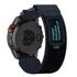 Curea pentru Garmin Fenix 3/3 HR/5X/5X Plus/6X/6X Pro/7X/7X Pro Solar 26 mm Quickfit din material textil - portocaliu