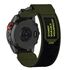Curea pentru Garmin Fenix 5/5 Plus 6/6 Pro/7/Forerunner 935/945/955/Approach S60/S62 22 mm Quickfit din material textil - portocaliu