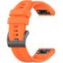 Curea pentru Garmin Fenix 5/5 Plus 6/6 Pro/7/Forerunner 935/945/955/Approach S60/S62 22 mm din silicon - verde inchis