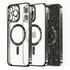 Husa pentru  iPhone 13 Pro cu MagSafe Sparkle Glare Detachable Layer, cu protectie lentile - roz