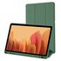 Husa pentru Samsung Galaxy Tab A7 10.4 inch Soft Shell cu functie wake-up/sleep si compartiment pentru stylus, tip stand - gri