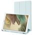 Husa pentru Samsung Galaxy Tab A7 Lite 8.7 inch Soft Shell cu functie wake-up/sleep si compartiment pentru stylus, tip stand - verde
