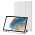Husa pentru Samsung Galaxy Tab A8 10.5 inch Soft Shell cu functie wake-up/sleep si compartiment pentru stylus, tip stand - mov