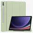 Husa pentru Samsung Galaxy Tab S9 Plus / S9 FE Plus, Tab S10 Plus usoara si subtire cu functie wake-up/sleep si compartiment pentru stylus, tip stand - verde deschis