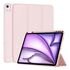 Husa pentru iPad Air 13 2025 / 2024 M3, M2 usoara si subtire cu functie wake-up/sleep si compartiment pentru stylus, tip stand - mov