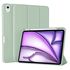 Husa pentru iPad Air 11 inch 2024 / 2025​ M2, M3 Soft Shell cu functie wake-up/sleep si compartiment pentru stylus, tip stand - space grey