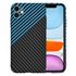 Husa pentru  iPhone 11 CarbonFiber UltraSlim, Lightweight, negru