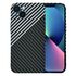 Husa pentru  iPhone 13 CarbonFiber UltraSlim, Lightweight, albastru / negru