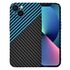 Husa pentru  iPhone 13 CarbonFiber UltraSlim, Lightweight, albastru / negru