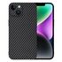 Husa pentru  iPhone 14 CarbonFiber UltraSlim, Lightweight, negru