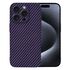 Husa pentru  iPhone 15 Pro CarbonFiber UltraSlim, Lightweight, mov