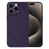 Husa pentru  iPhone 15 Pro Max CarbonFiber UltraSlim, Lightweight, rosu / negru