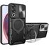 Husa pentru  Oppo A80 cu protecție pentru cameră și suport magnetic integrat Ring Shockproof, negru