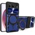 Husa pentru  OnePlus Nord 4 cu protecție pentru cameră și suport magnetic integrat Ring Shockproof, rosu