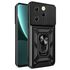 Husa pentru  Infinix Hot 40 / Hot 40 Pro Ring Armor Kickstand Tough Rugged Cover cu protectie camera, albastru