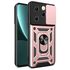 Husa pentru  Infinix Hot 40 / Hot 40 Pro Ring Armor Kickstand Tough Rugged Cover cu protectie camera, albastru