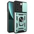 Husa pentru  Infinix Hot 40 / Hot 40 Pro Ring Armor Kickstand Tough Rugged Cover cu protectie camera, albastru