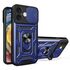 Husa pentru  iPhone 16 Plus Ring Armor Kickstand Tough Rugged Cover cu protectie camera, roz