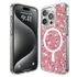 Husa pentru  iPhone 16 Pro Max MagSafe cu sclipici Liquid Crystal Glitter, magenta