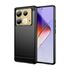 Husa pentru Infinix Note 40 Carbon Liquid Silicone, albastru