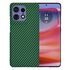 Husa pentru  Motorola Edge 50 Pro CarbonFiber UltraSlim, Lightweight, verde