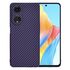 Husa pentru  Oppo A98 CarbonFiber UltraSlim, Lightweight, rosu