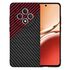Husa pentru  Oppo Reno 12F, 12FS CarbonFiber UltraSlim, Lightweight, albastru