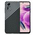Husa pentru  Xiaomi Redmi Note 12S 4G CarbonFiber UltraSlim, Lightweight, negru / albastru