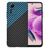 Husa pentru  Xiaomi Redmi Note 12S 4G CarbonFiber UltraSlim, Lightweight, negru / albastru