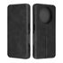 Husa tip carte pentru Realme 12, 12X Smart Wallet fata - spate protectie 360 - negru