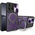 Husa pentru  Motorola Edge 50 cu protecție pentru cameră și suport magnetic integrat Ring Shockproof, negru