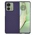 Husa pentru  Motorola Edge 40 CarbonFiber UltraSlim, Lightweight, albastru