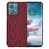 Husa pentru  Motorola Edge 40 NEO CarbonFiber UltraSlim, Lightweight, rosu