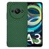 Husa pentru  Xiaomi Redmi A3 CarbonFiber UltraSlim, Lightweight, verde