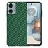 Husa pentru Motorola Moto G04 / G24 / G24 Power CarbonFiber UltraSlim, Lightweight, albastru