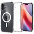 Husa premium pentru  iPhone 16 Spigen Ultra Hybrid MagSafe transparent - negru denim