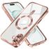 Husa pentru  iPhone 16 Plus cu MagSafe si protectie pentru lentile anti-shock 1.5 mm transparent - argintiu