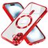 Husa pentru  iPhone 16 Plus cu MagSafe si protectie pentru lentile anti-shock 1.5 mm transparent - argintiu