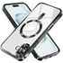 Husa pentru  iPhone 16 cu MagSafe si protectie pentru lentile anti-shock 1.5 mm transparent - negru