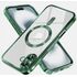 Husa pentru  iPhone 16 Plus cu MagSafe si protectie pentru lentile anti-shock 1.5 mm transparent - argintiu