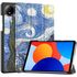 Husa pentru  Xiaomi Redmi Pad SE 8.7 tip stand functie sleep/wake-up, multicolor