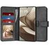 Husa pentru  Motorola Edge 50 tip carte 360 Kickstand Portofel Multifunctional, Protectie Completa, negru denim