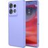 Husa pentru  Motorola Edge 50 Liquid Silicone, subțire, captusita cu microfibra, anti amprentă, protectie cameră foto, fucsia